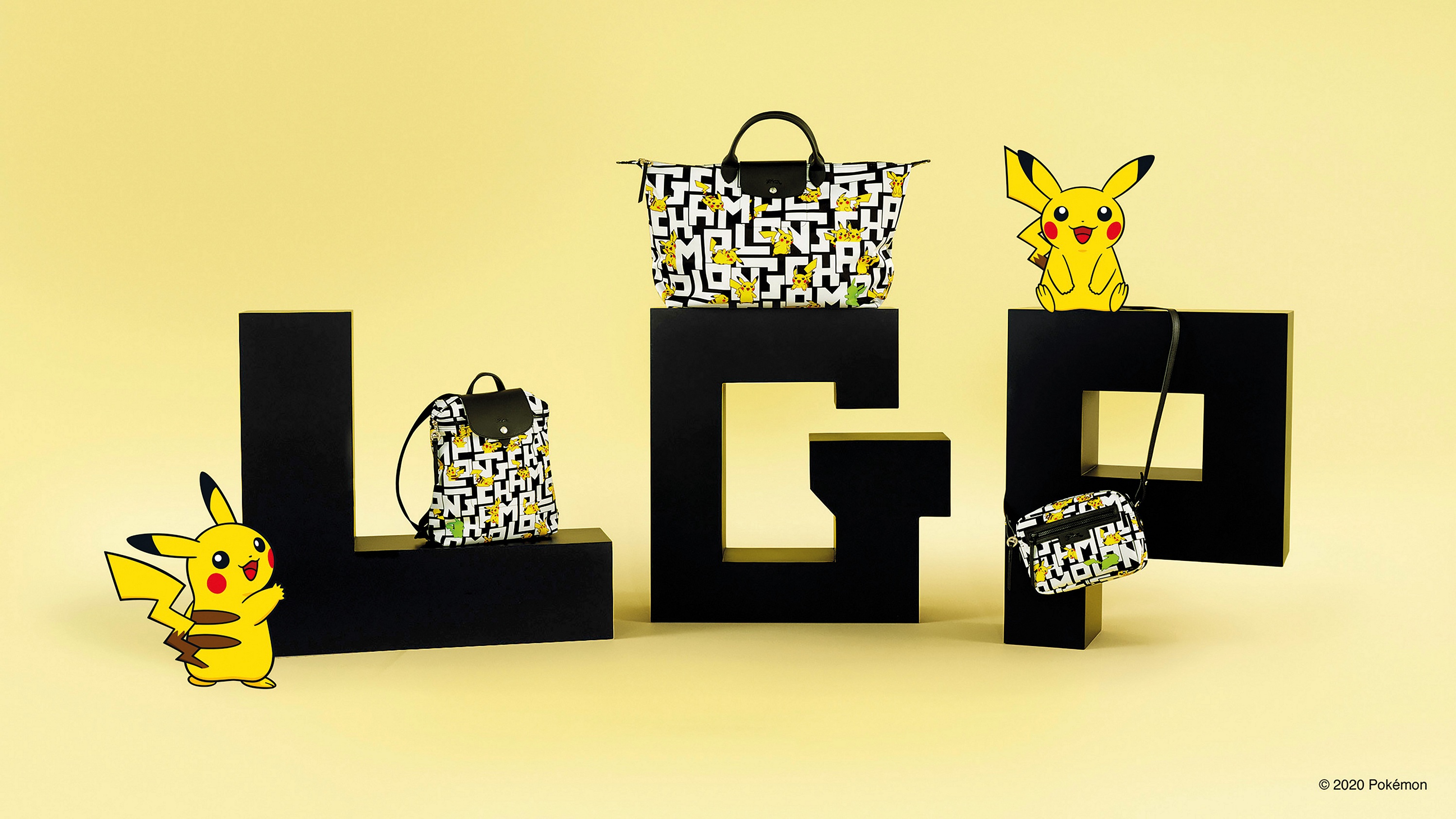 Longchamp x Pokémon聯名系列。（Longchamp提供）