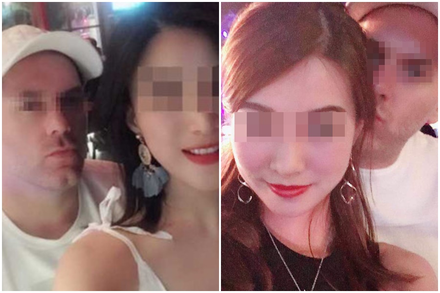 自稱千人斬的美國梅納德，睡過包括OL、健身房學員、大學生等，甚至偷拍上傳性愛影片。（翻攝自魔都囡微信號）