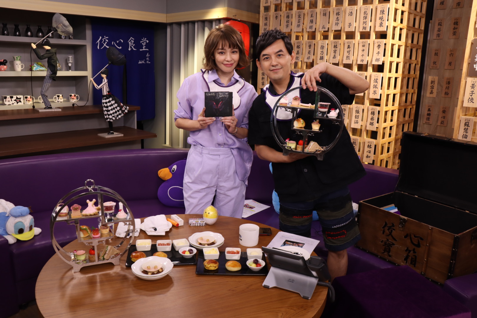 《佼心食堂》變徐若瑄演唱會討論會！（Yahoo TV提供）