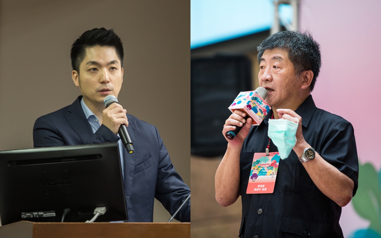 蔣萬安與陳時中分別是藍綠目前台北市長熱門人選，儘管皆未鬆口表態參選，但將先在立法院過招。