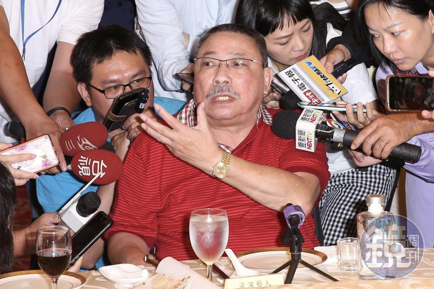 陳松勇現身「109年關懷演藝人員中秋聯歡餐會」大聊自己「錢很多」。（本刊資料照）