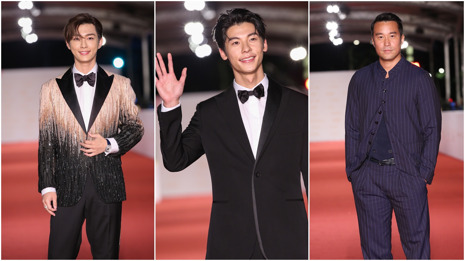 整場紅毯上，有資深鮮肉也有新晉男生，人氣幾乎通殺女星，其中許光漢最後壓軸。