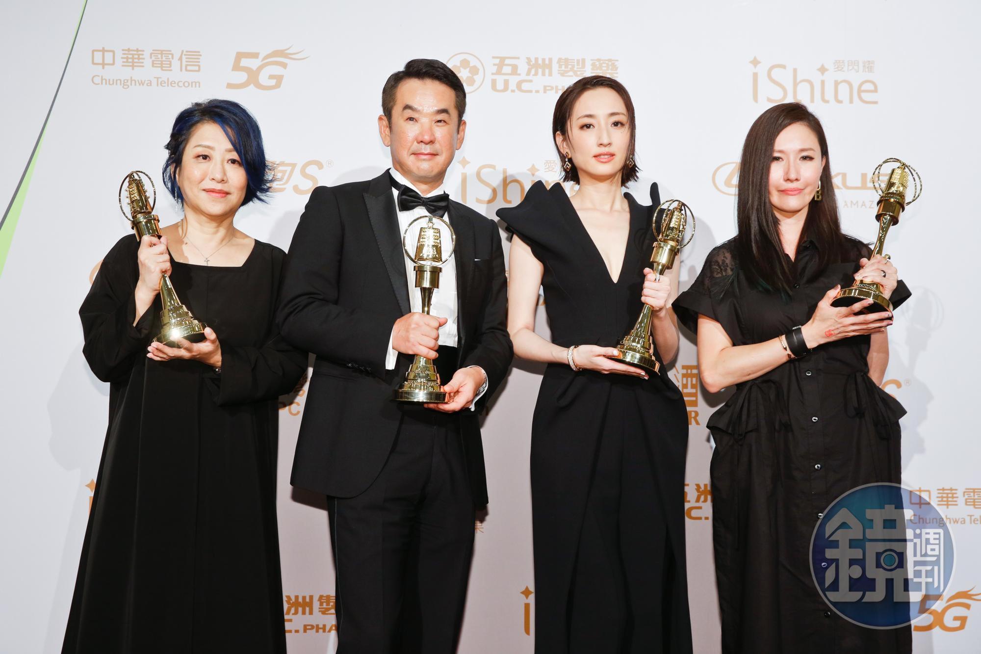 《想見你》一口氣奪下最佳戲劇、女主、劇本、創新獎項，成為本屆金鐘獎最大贏家。