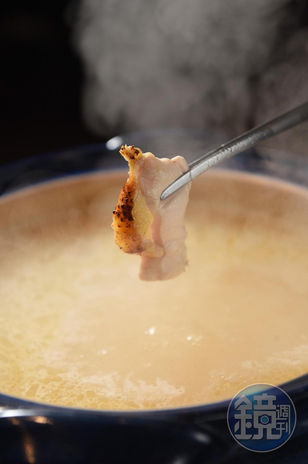 帕修斯雞皮薄、皮下脂肪豐潤,肉質彈實。
