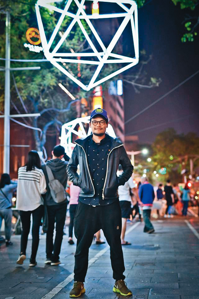 2018年時，阿福曾主導規畫台北燈節相關活動。（翻攝自蘇打綠團長阿福臉書）