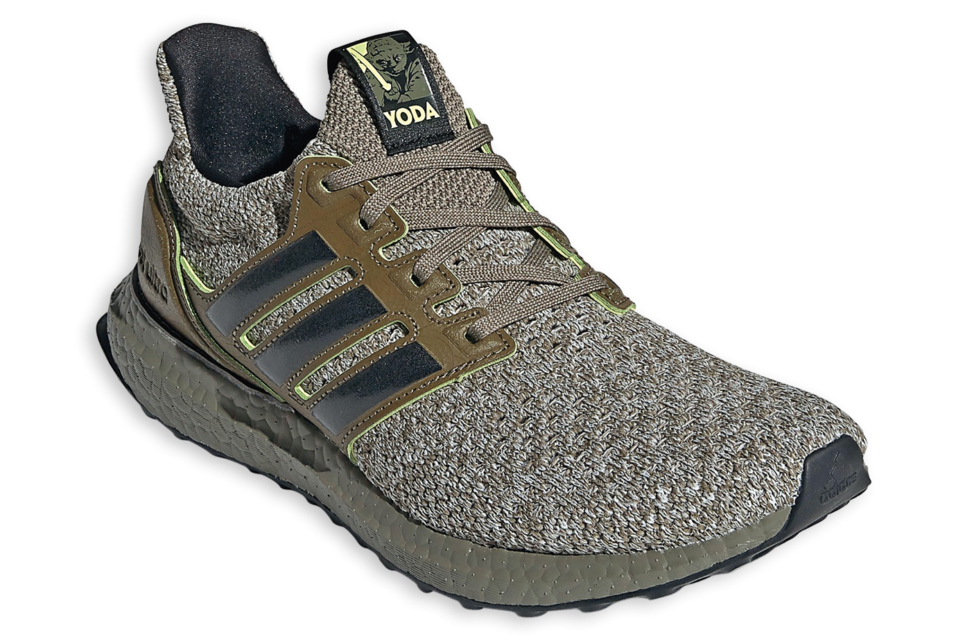 Ultraboost DNA Star Wars Yoda跑鞋，NT$5,990。（adidas提供）