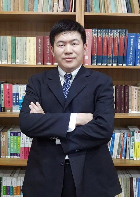 律師田永彬也是電腦專家,同樣具有法律及資訊專長,且擁有清大科法所碩士及交大資工學位。(讀者提供)