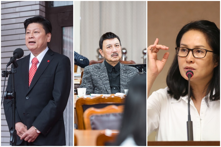余天、傅崐萁與高金素梅，在公督盟立委評鑑中被列入待觀察名單。（本刊資料照）