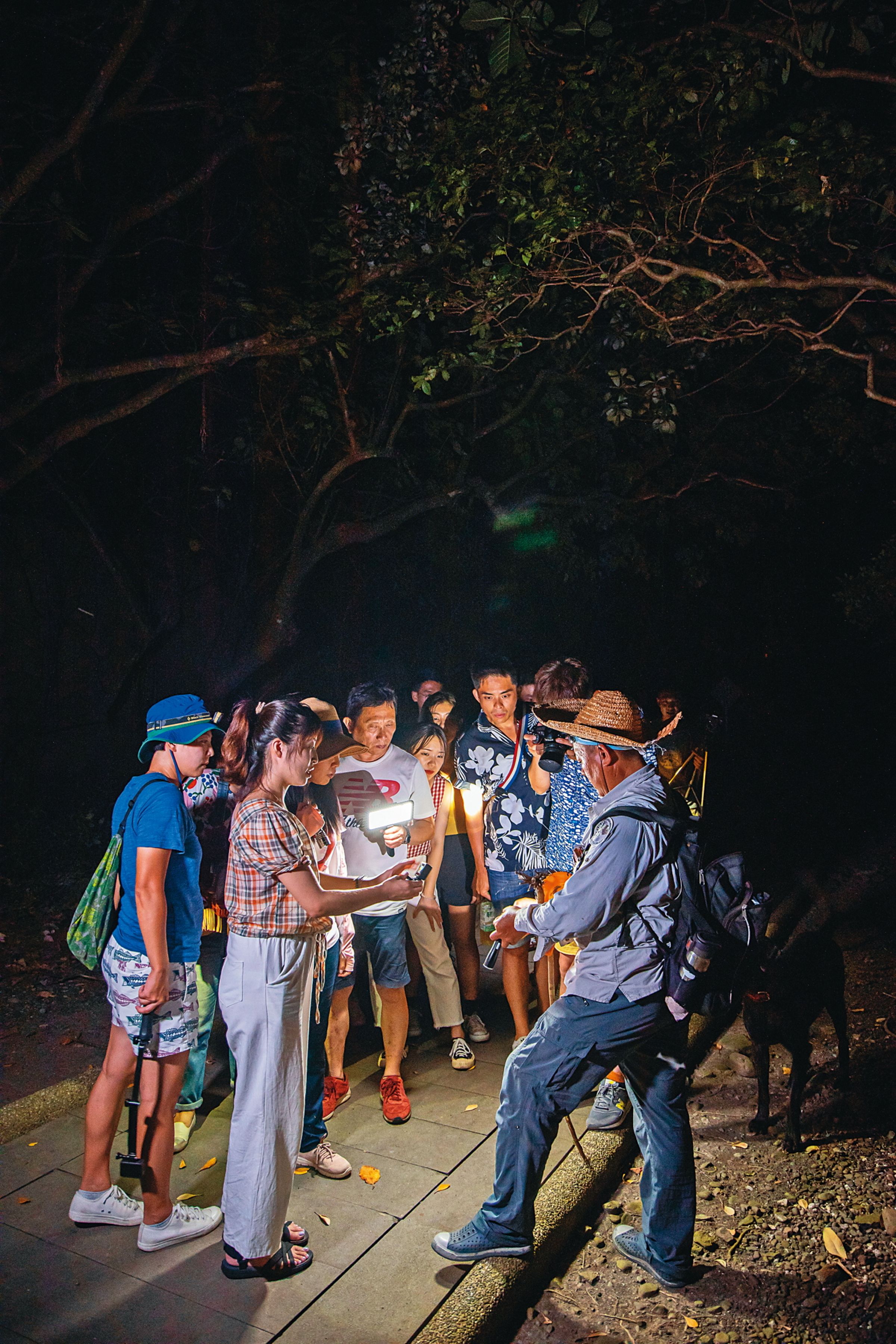 在地達人帶路的墾丁探祕，帶遊客們拜訪鵝鑾鼻公園。