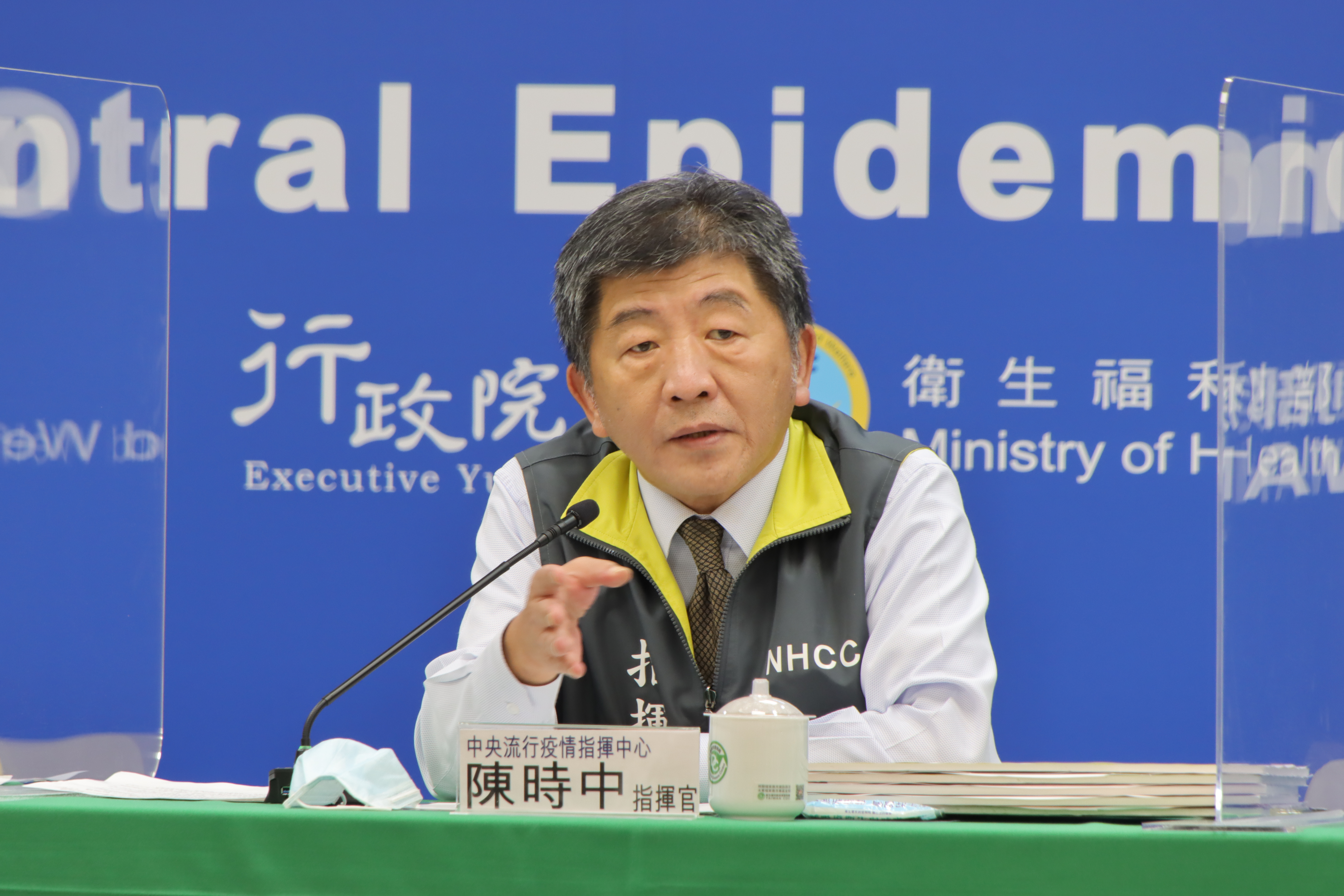 中央流行疫情指揮中心今（30）日公布國內新增1例武漢肺炎境外移入病例，為50多歲法國籍男性製造業技師（案514），來台目的為工作。（指揮中心提供）