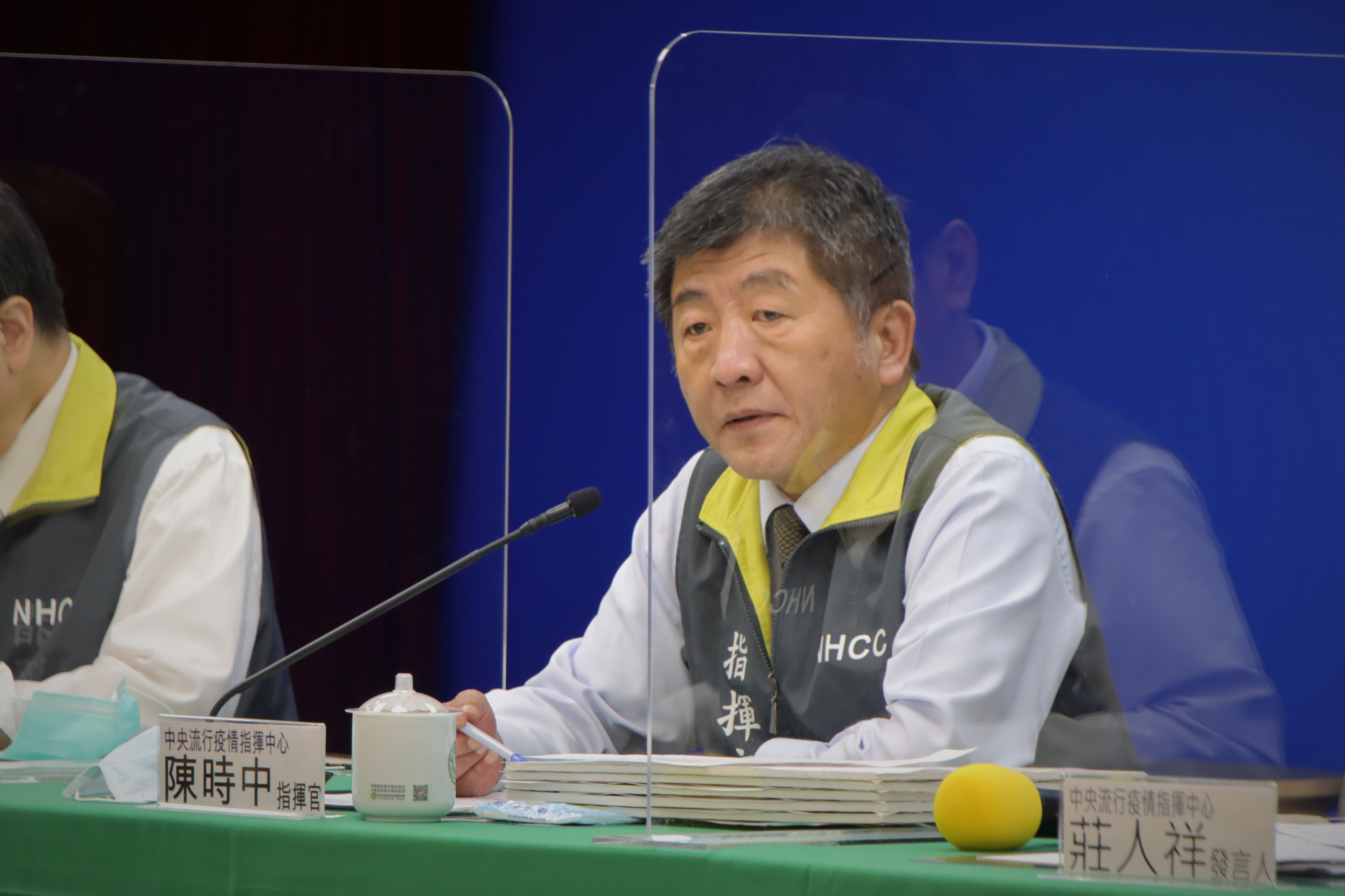 一名本國籍50多歲台商入境廈門確診武漢肺炎，指揮中心疫調初步掌握33名接觸者。（指揮中心提供）