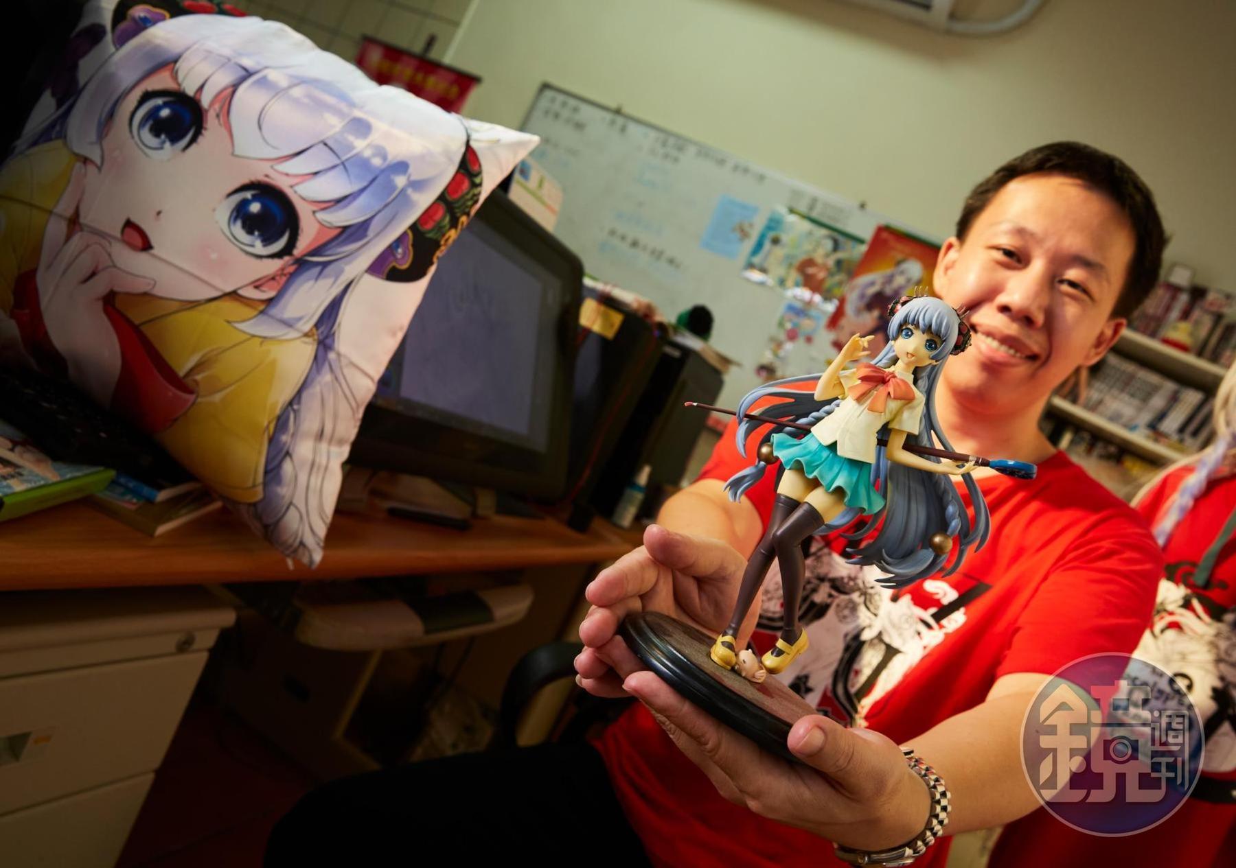 漫畫家韋宗成作品《冥戰錄》，主角林默娘近年開發出許多周邊並授權手遊，是國內漫畫角色經營相對成功的作品。