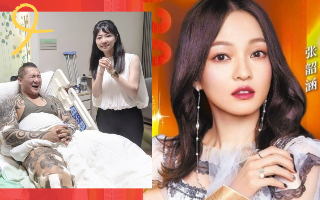 你知道〈隱形的翅膀〉的原唱是嗎?答案是張韶涵(右圖),但在「國」慶獻唱風波後,網嗆只聽高嘉瑜(左圖)版本。(翻攝自央視、飆捍臉書)