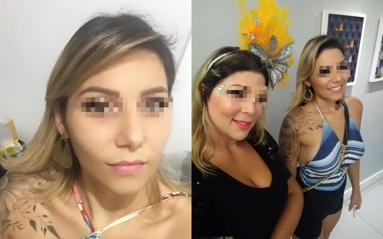 卡米拉（左圖、右圖右）控訴，大20歲的母親（右圖左）趁她中風住院期間勾引她的丈夫。（翻攝自卡米拉臉書）