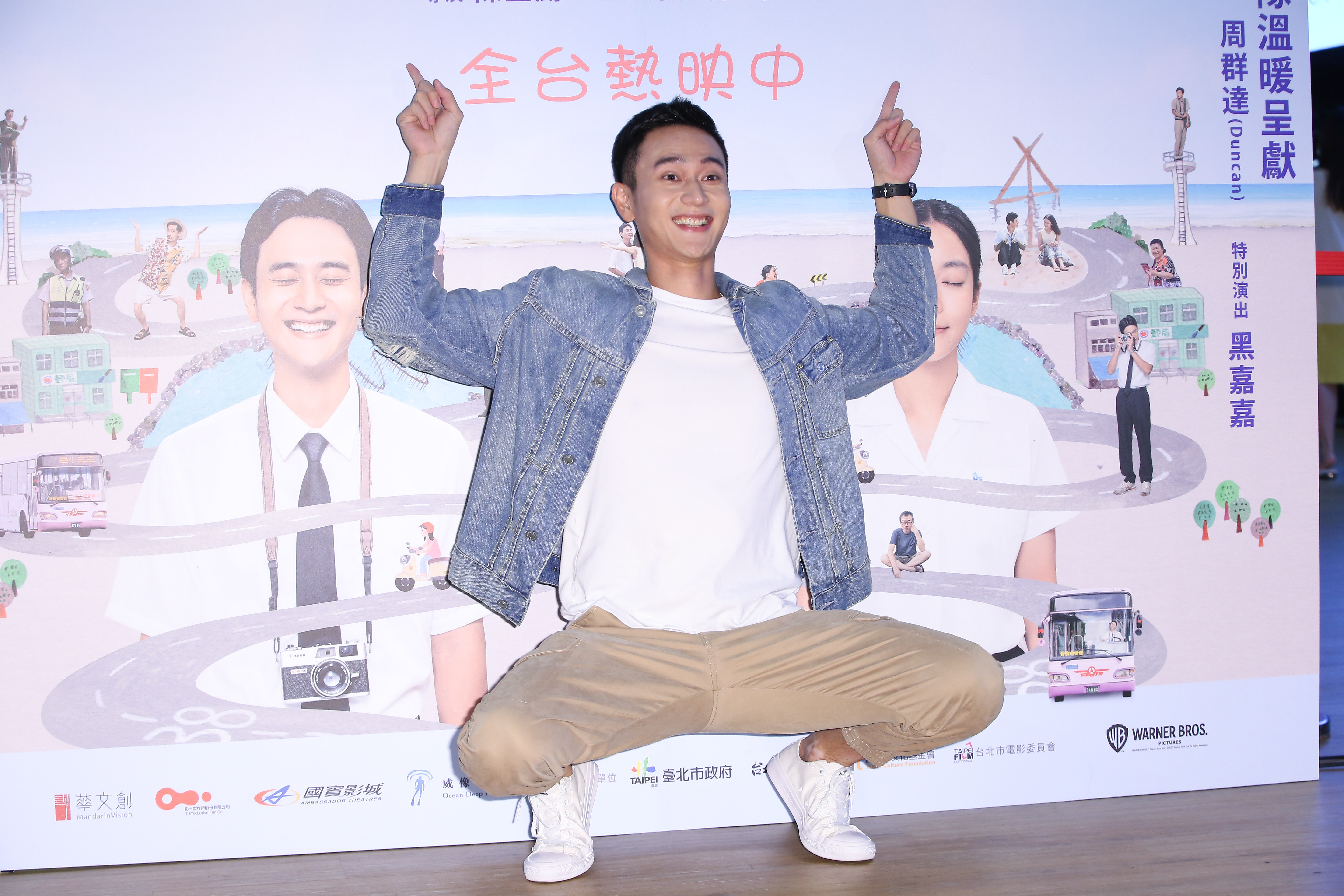 劉冠廷去年才獲得金馬男配角獎，今年升格影帝大戰，心情超開心。