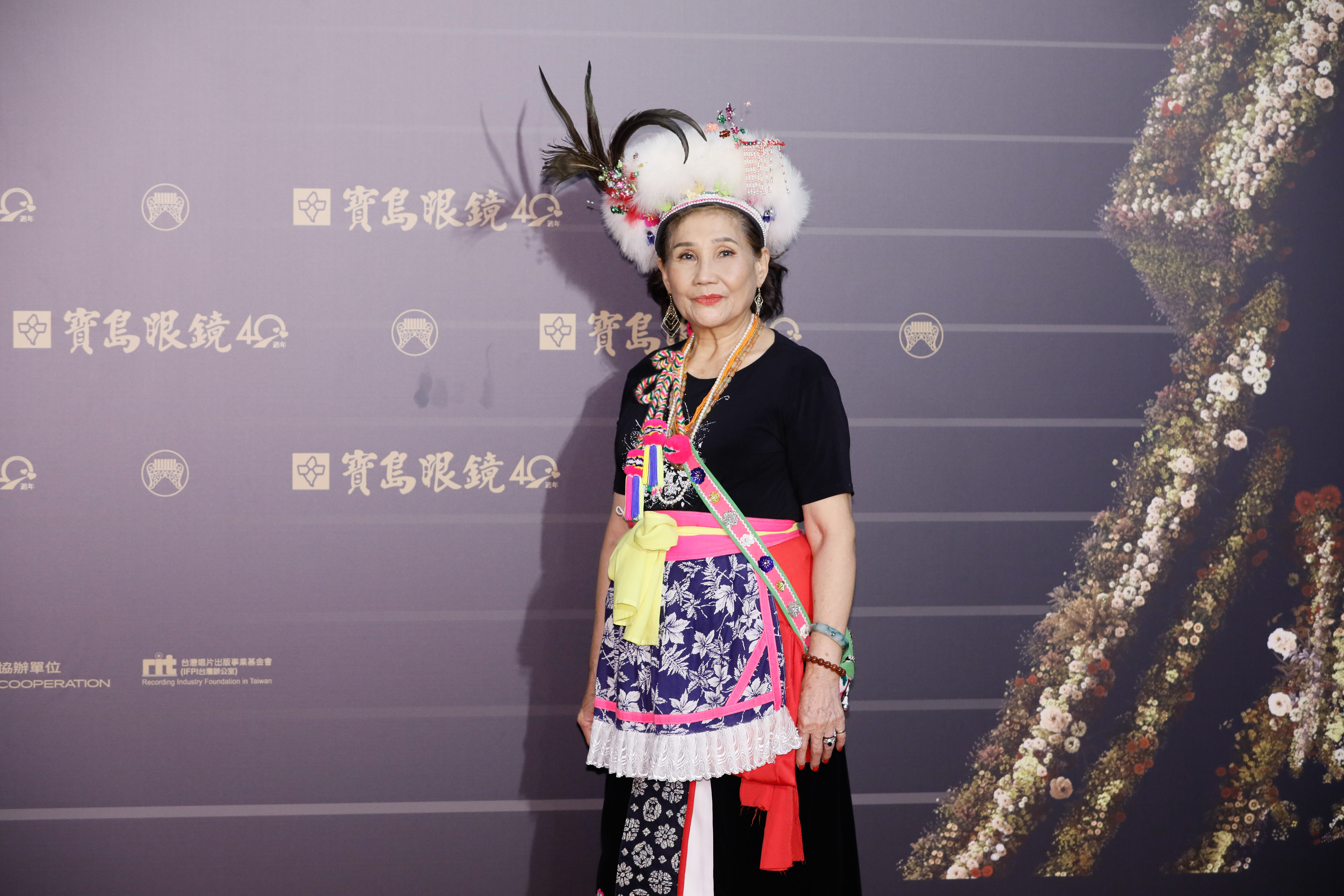 第31屆金曲獎最佳原住民語歌手盧靜子。