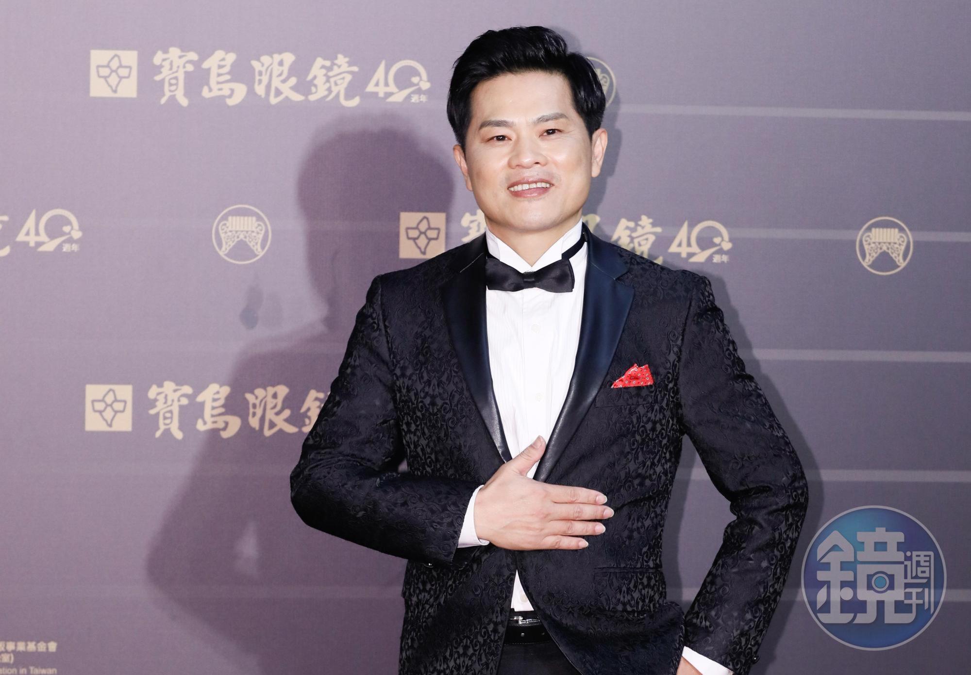 第31屆金曲獎最佳台語男歌手蘇明淵。