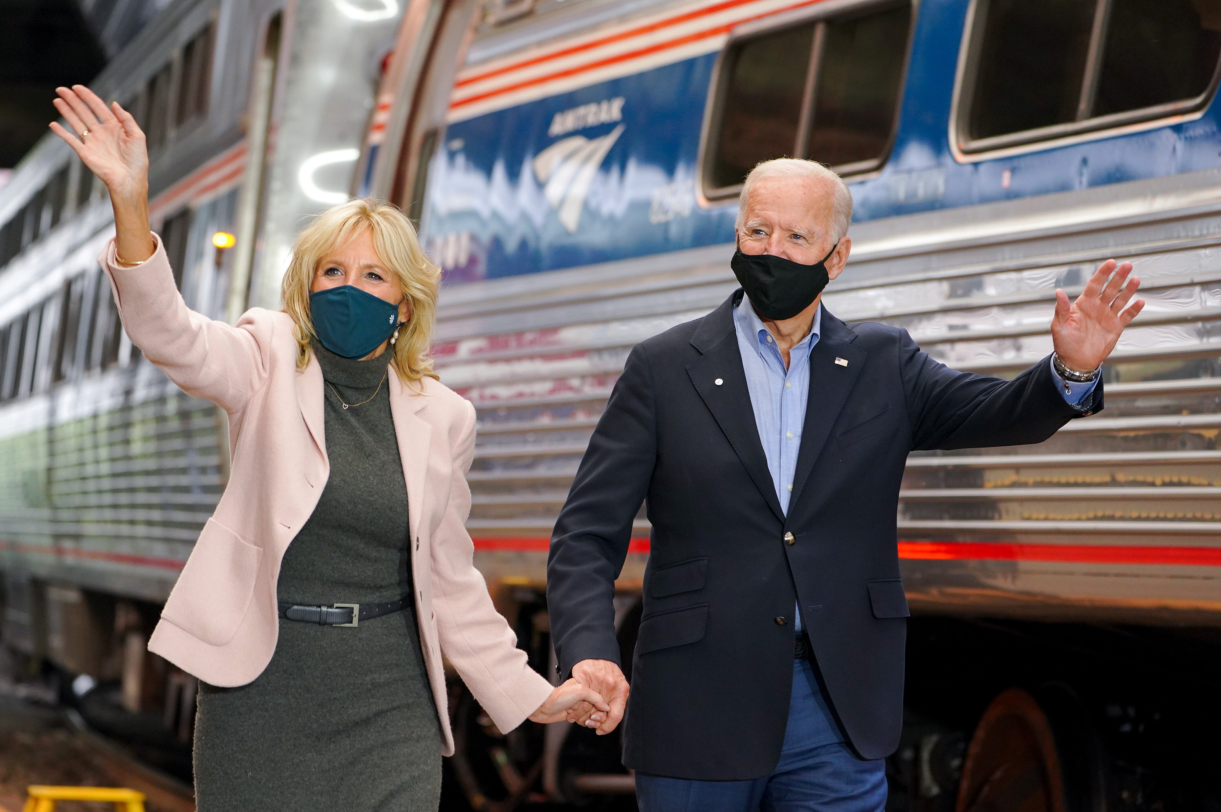 繼川普夫婦宣布確診，自己檢測結果為陰性後，拜登在推特宣告「我將成為美國總統。」（翻攝自拜登推特）