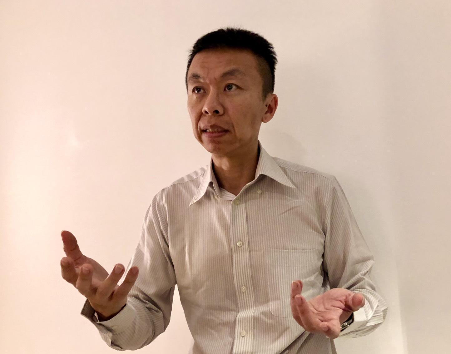 宏騰光電近期爆發經營權之爭，董事長張仁懷特別現身說明相關情事。（宏騰光電提供）