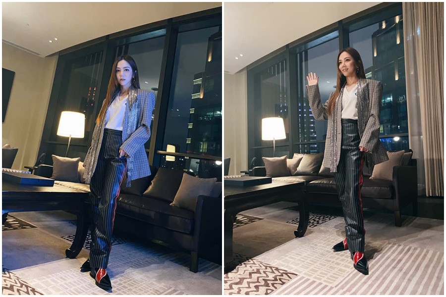 昨(3日)金曲獎順利落幕,雖然鄧紫棋無法到現場領獎,但她透過IG表示會與大家一起看直播。(翻攝自鄧紫棋臉書)