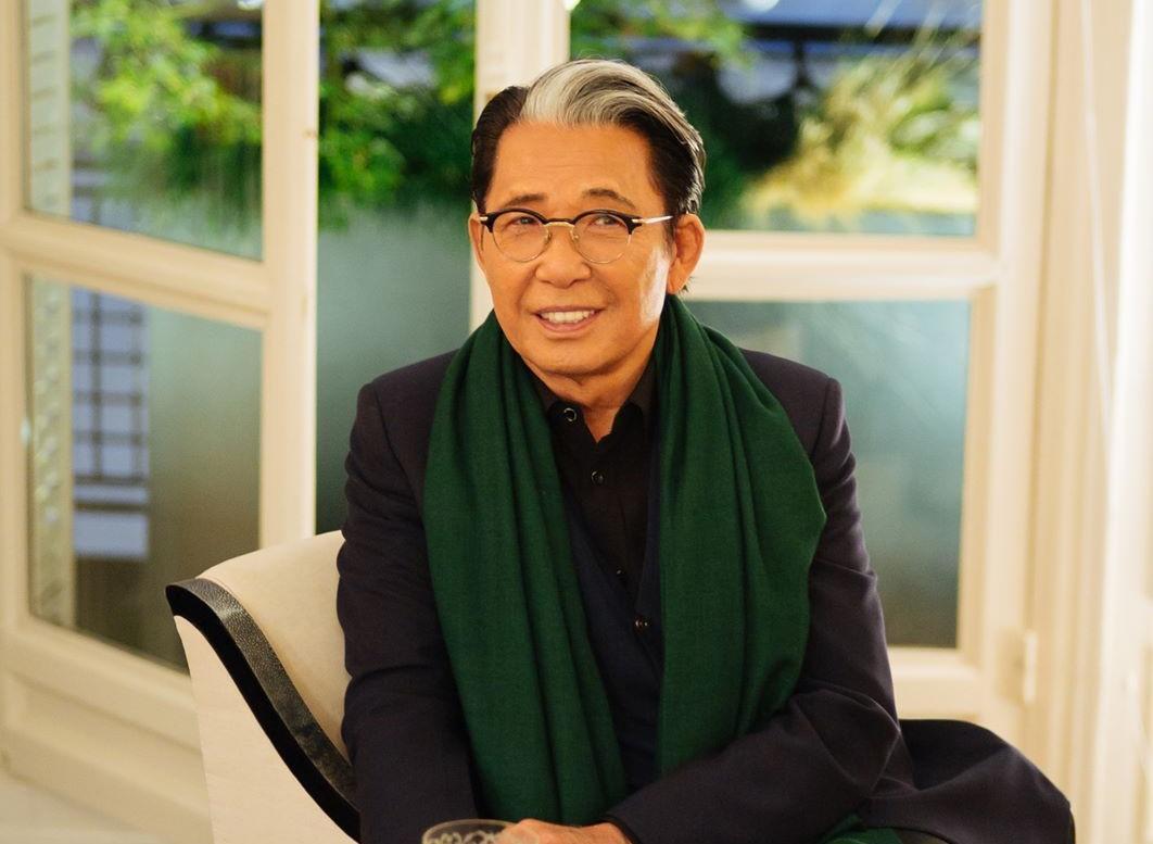 KENZO創始人高田賢三染疫病逝。(翻攝自高田賢三Instagram)