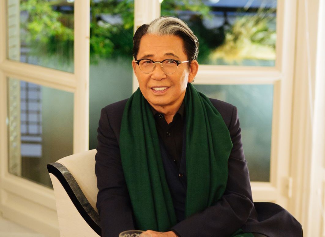 KENZO創始人高田賢三染疫病逝。（翻攝自高田賢三Instagram）