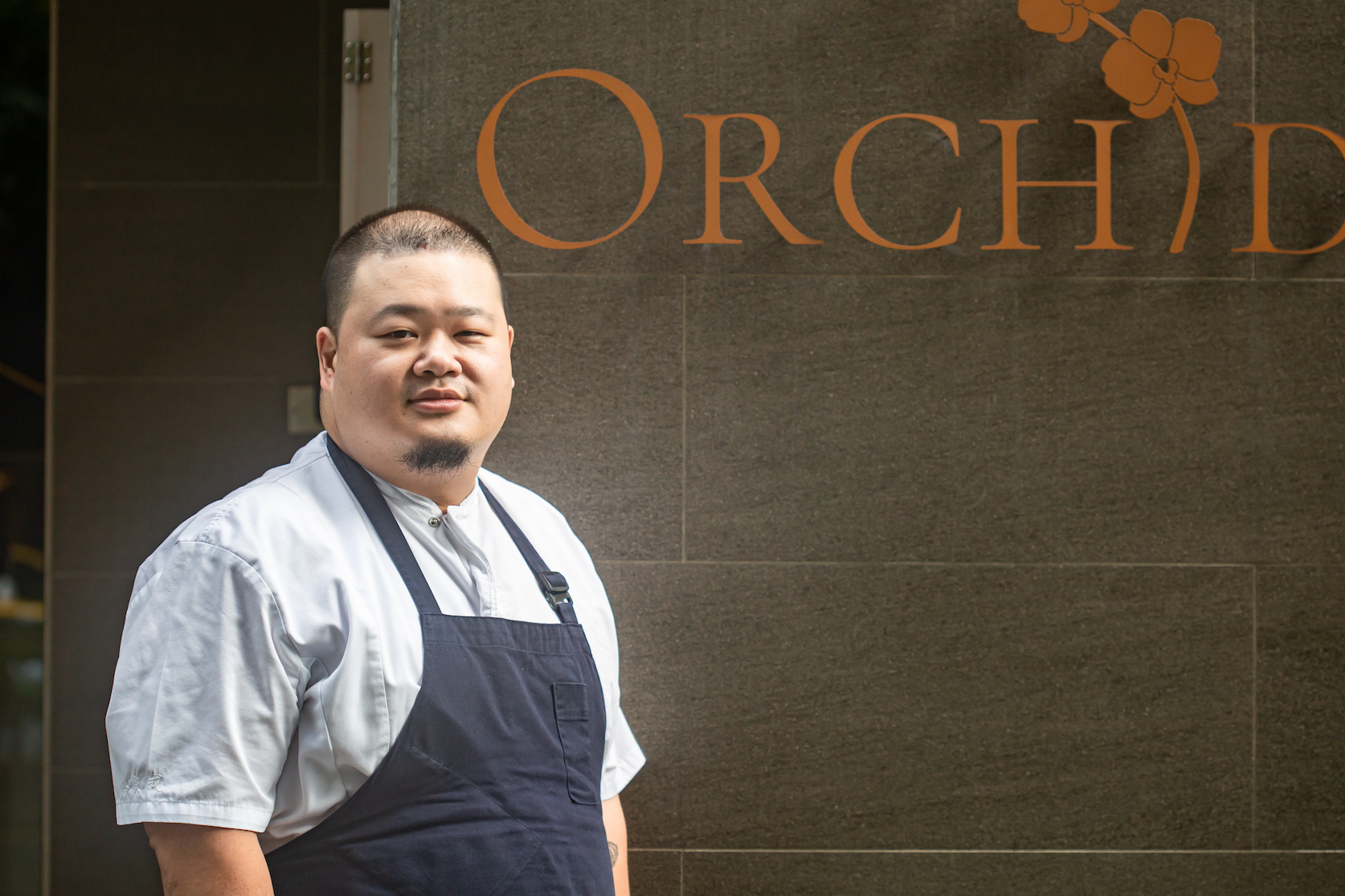 李信男（Nobu）主廚為「Orchid Restaurant 蘭」餐廳帶來現代法國菜的清楚輪廓。