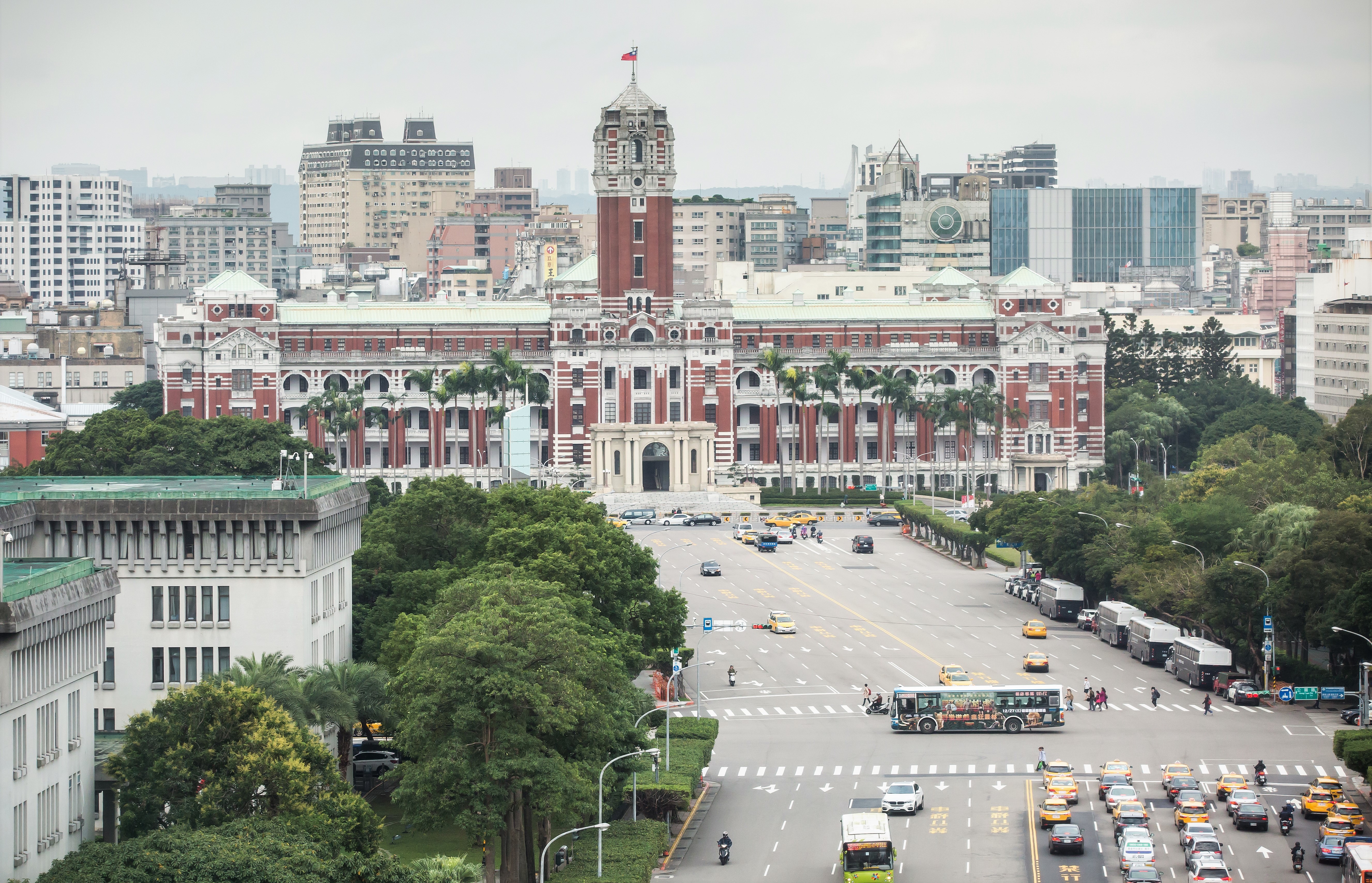 總統府前的凱達格蘭大道差點叫做「瑪麗蓮夢路」？陳水扁曝改名幕後過程。（本刊資料照）