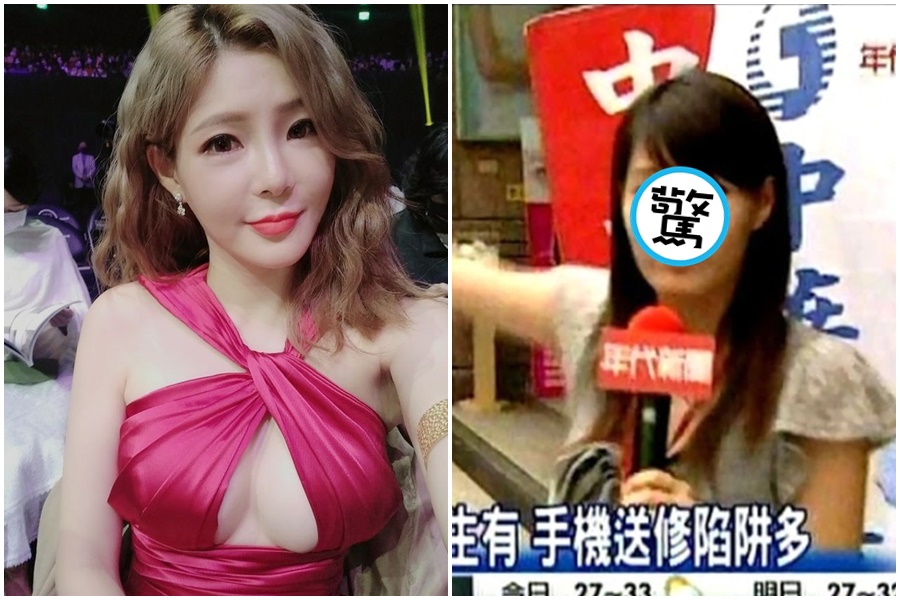 金曲代領獎項正妹孟慶而因為火辣服裝,一夕爆紅意外掀起熱議,引起網友騷動。(組圖:翻攝自孟慶而臉書、年代新聞畫面)