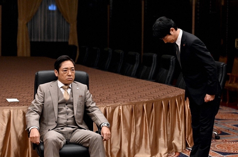 香川照之(左)和堺雅人在劇中的互動成為續篇一大看點。(翻攝自TBS)