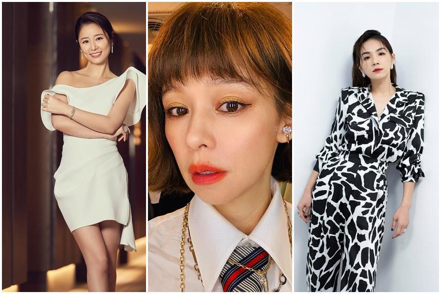 已為人母的女星,身價沒跌反增。(組圖:翻攝徐若瑄、林心如、Ella 臉書)