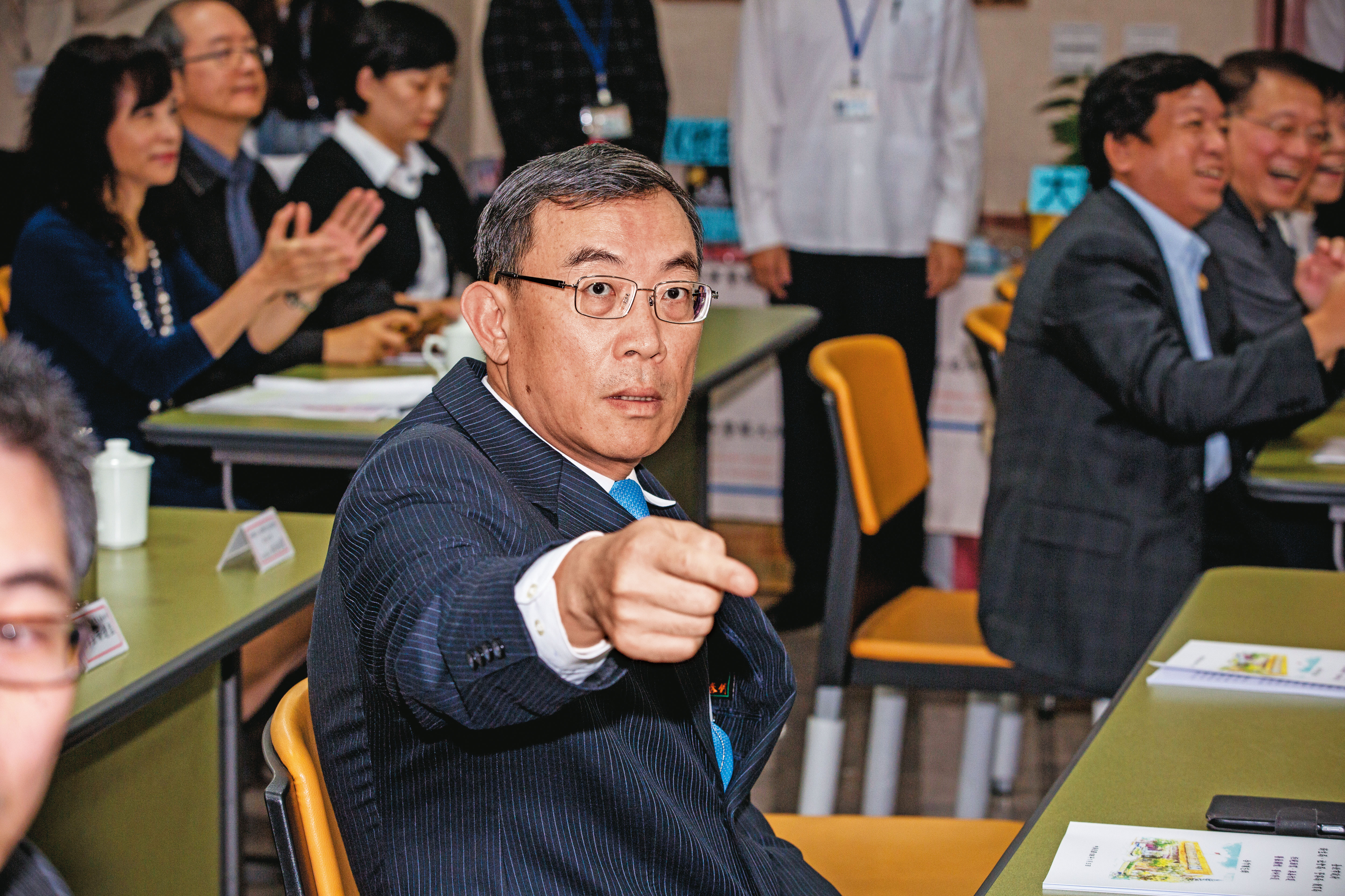 高檢署檢察長邢泰釗(圖)與檢察官壽勤偉,研議促請法院羈押梁男。