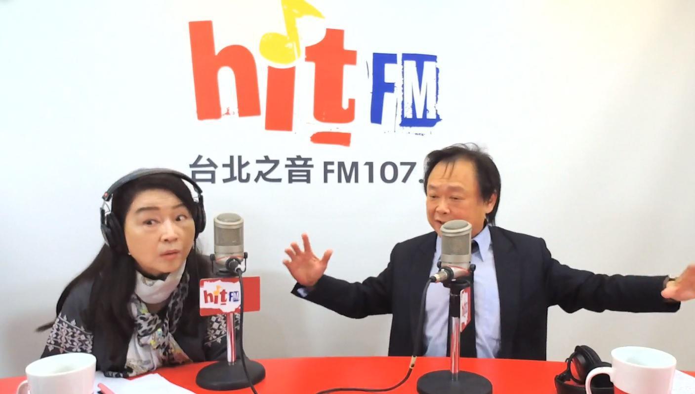 王世堅預測韓國瑜會挑戰蔣萬安代表國民黨參選台北市長，希望綠營提早做準備。（翻攝自臉書粉專：Hit Fm聯播網-周玉蔻嗆新聞）