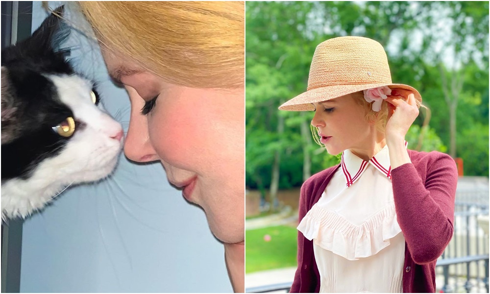 妮可基嫚回憶起和湯姆克魯斯的婚姻，她表示「很快樂」。（翻攝自nicolekidman IG）