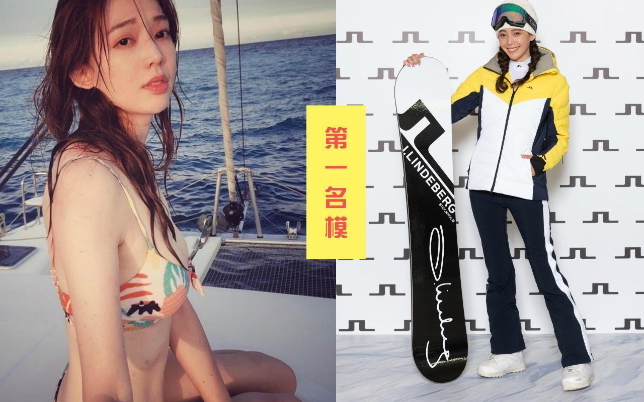 名模王心恬除了熱愛繪畫，上山、下海各項運動也都難不倒她。（J.Lindeberg提供、翻攝自王心恬臉書）
