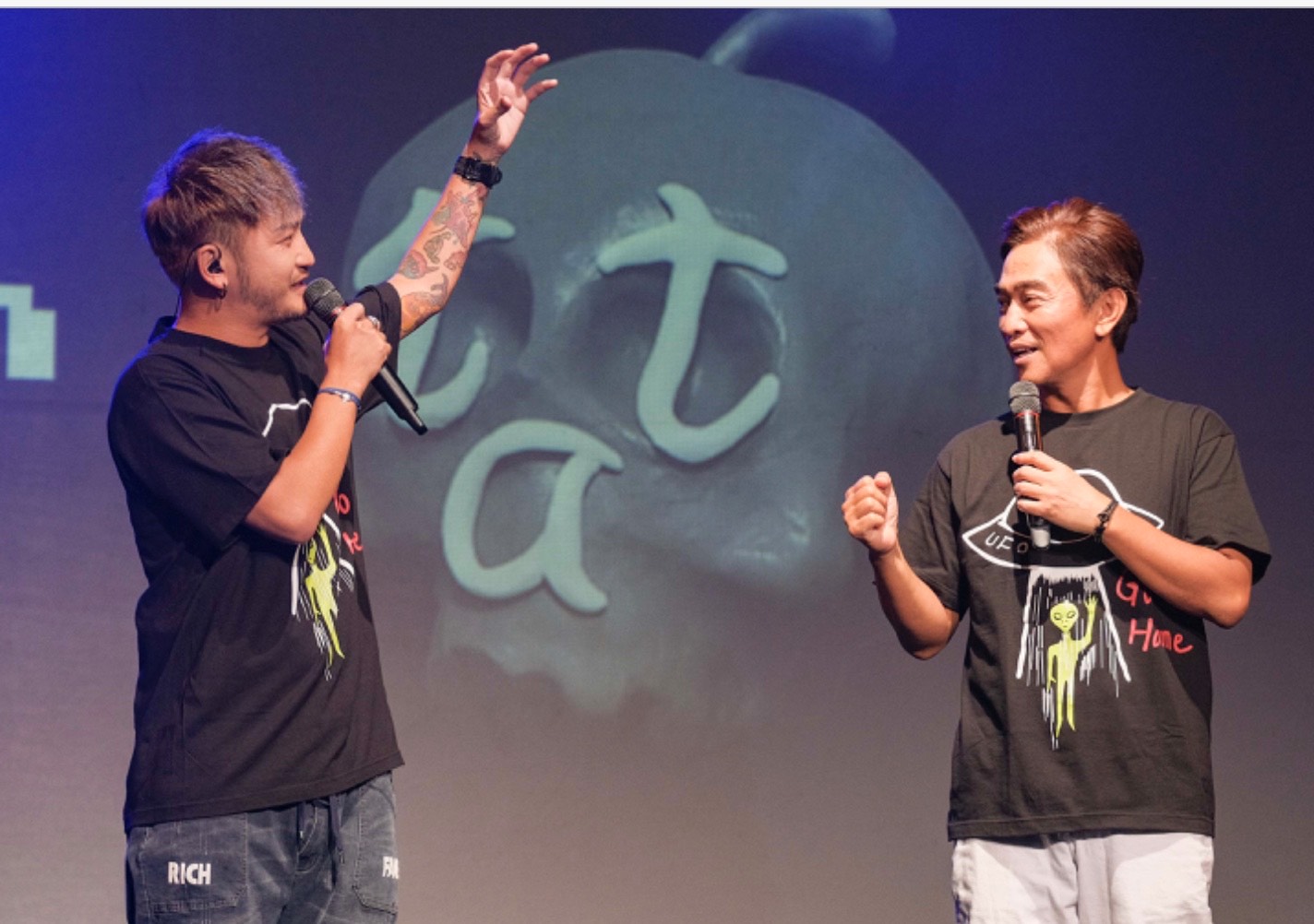 小鬼黃鴻升追思音樂會由吳宗憲、KID聯袂主持。（滾石唱片提供）