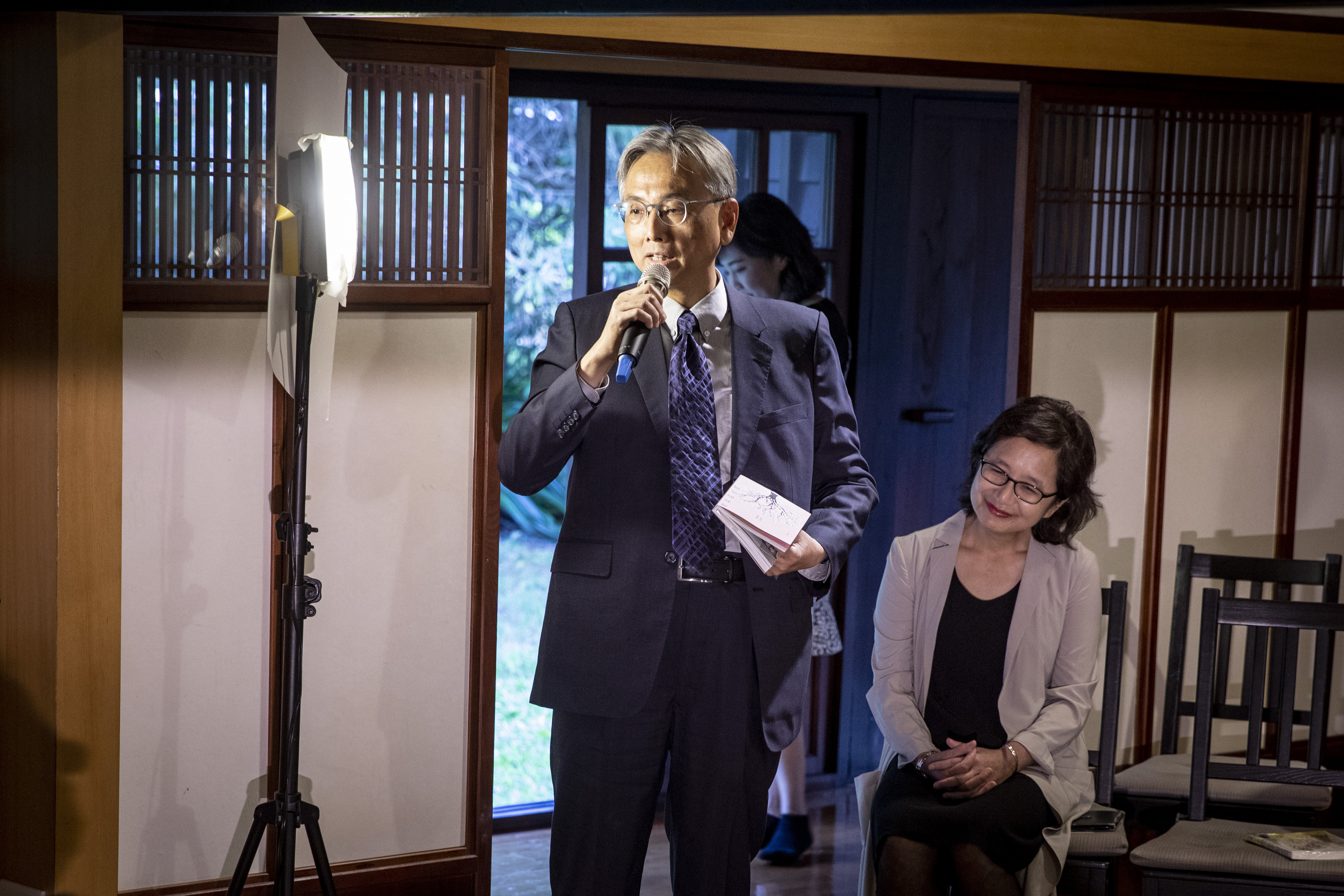 蘇志誠罕見評論時事,並加碼爆料李靜宜任職總統府時撰寫、修改文稿的內幕。
