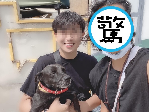 網友在澎湖巧遇彭于晏，但美肌開到彭于晏都不像自己了。（翻攝自爆廢公社）