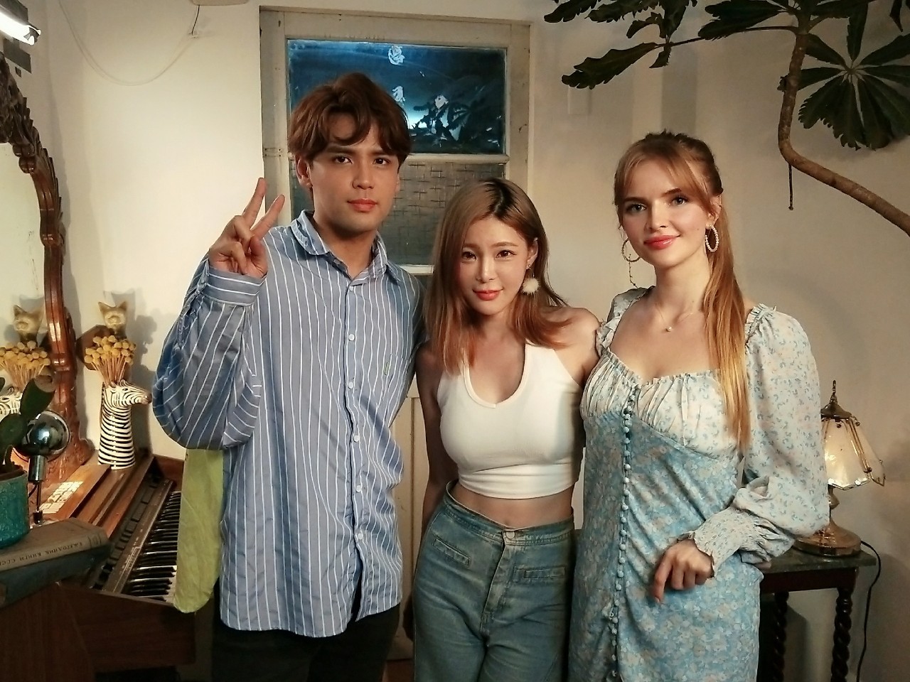 孟慶而擔任徐乃麟準媳婦Soa宋蕊安的專輯製作人，包辦所有詞曲。（翻攝自孟慶而臉書）
