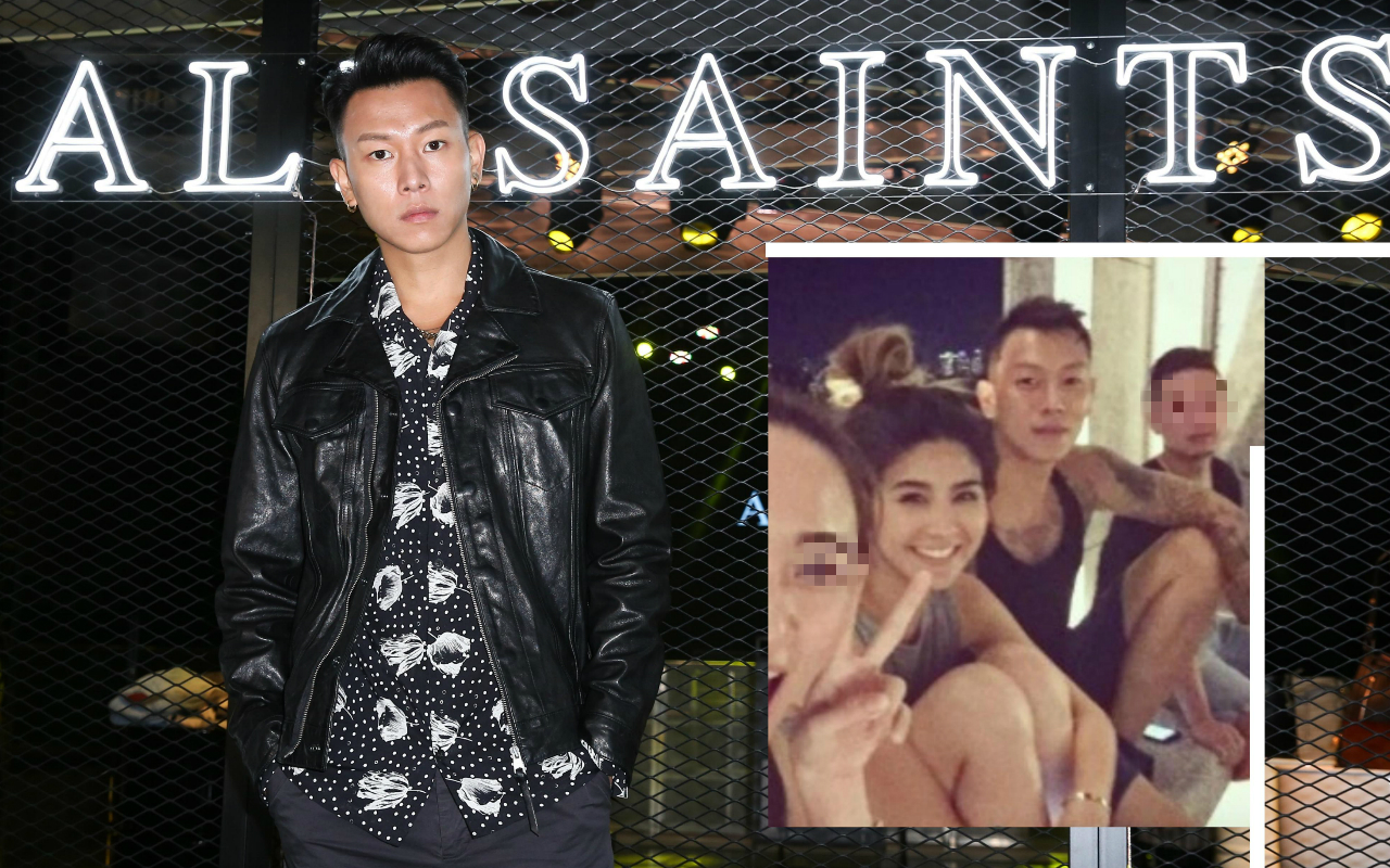 瘦子的女友上週意外曝光、引起熱議，保護戀情多時的他現身ALLSAINTS皮衣慶典，再次公開表達心意。