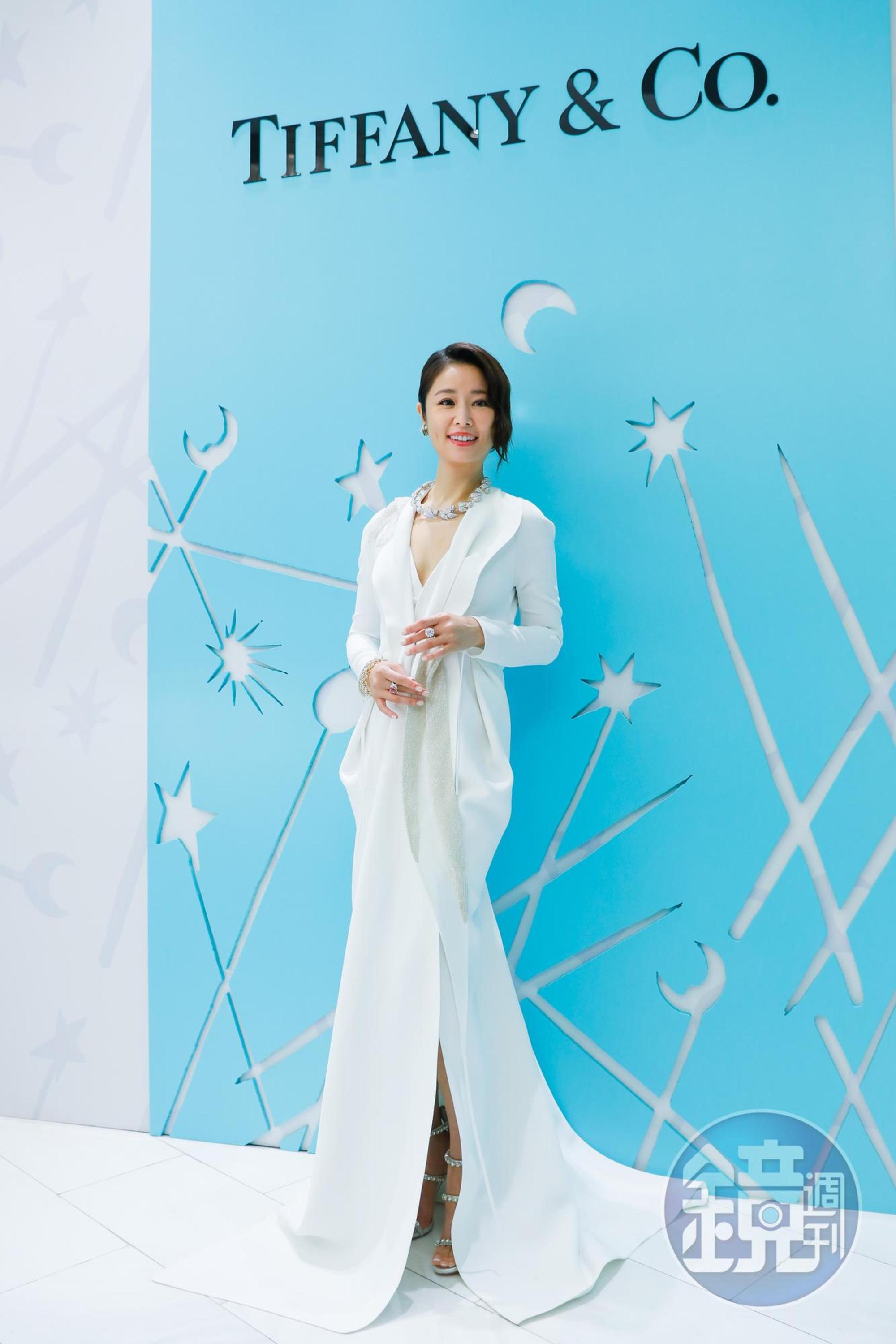 林心如透露自己早在出道時即已是TIFFANY & Co.粉絲。