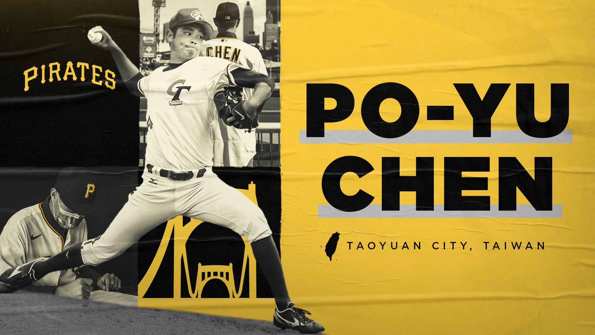 19歲台灣右投陳柏毓正式和匹茲堡海盜隊完成簽約。(翻攝自mlb.com/pirates)