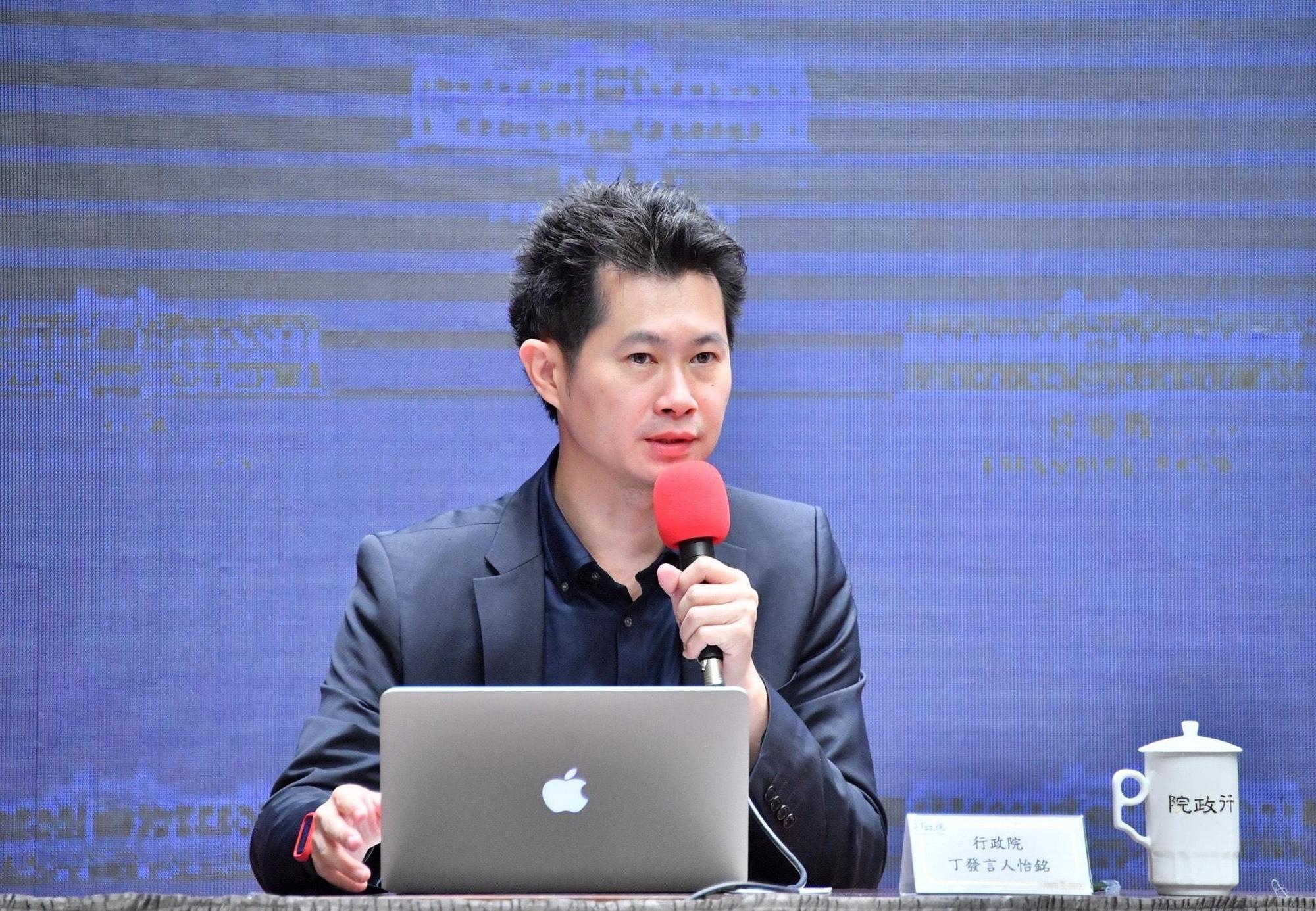 台灣遭中國強逼改名,觀光局宣布退出今年的亞太旅行協會國際旅展,行政院發言人丁怡銘表達支持。(行政院提供)