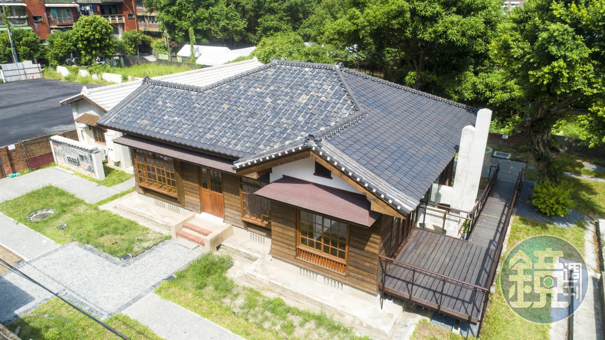 在修復工程中,發現日治時期留下的台所(廚房)及風呂(浴室)遺構,為此在官舍旁重現2座煙囪。