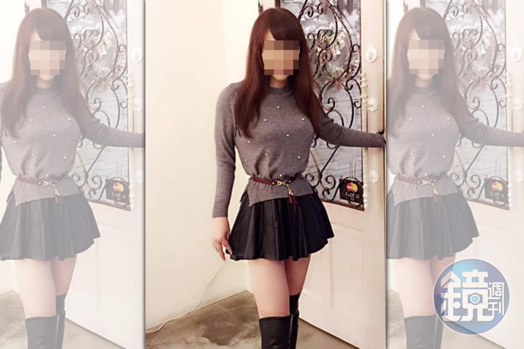 K女指控南科知名科技大廠子公司的員工偷拍裸照。（讀者提供）