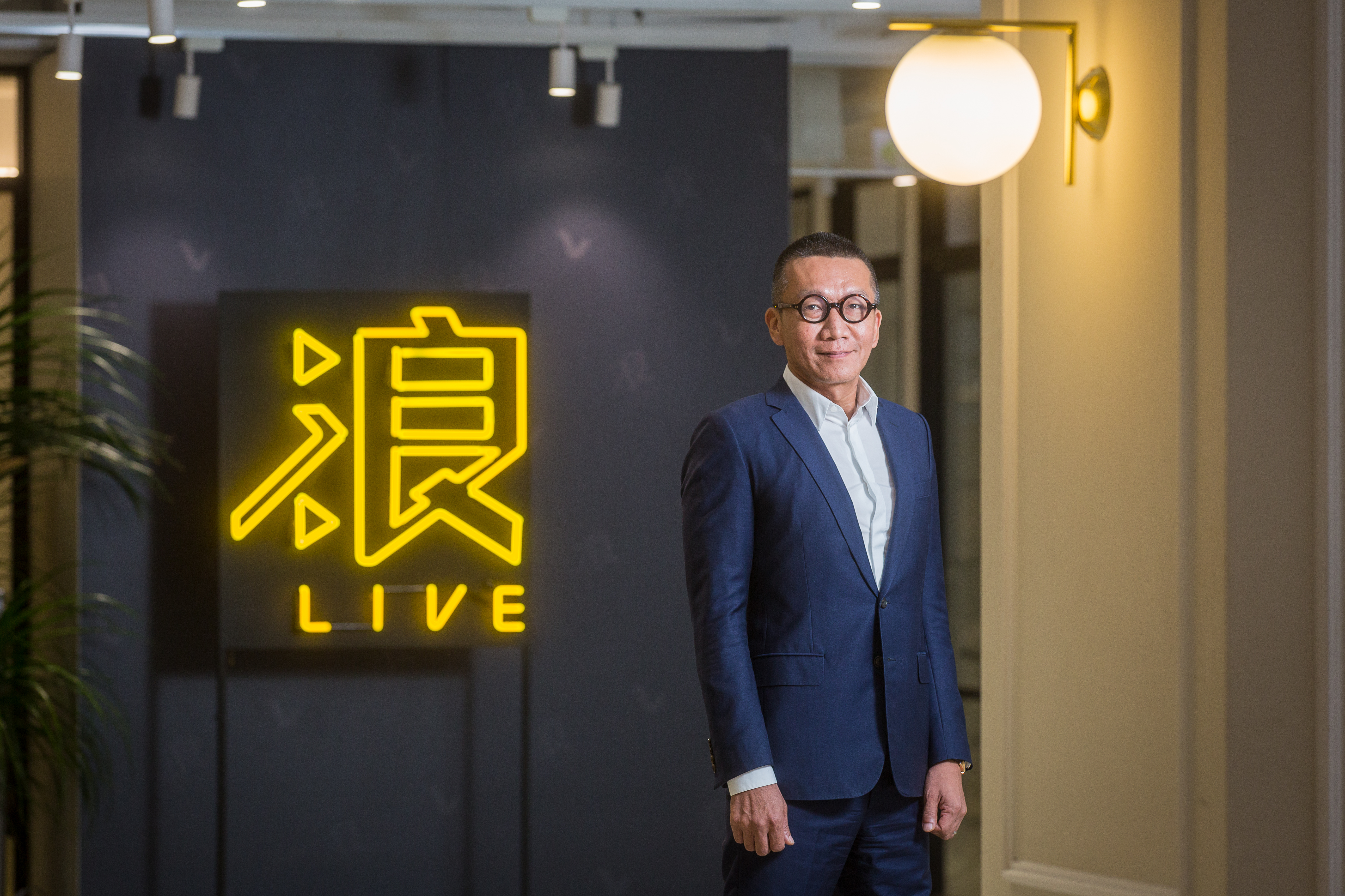 金融財務背景出身的浪LIVE董事長王冠中，認為直播產業在台灣才正要開始。