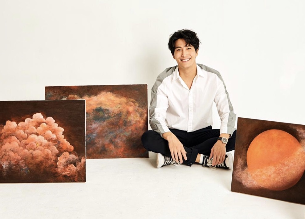 男星吳翔震將在11月舉行個人首次畫展。（吳翔震經紀人提供）