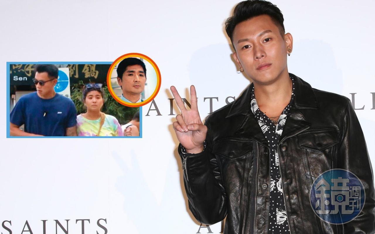 瘦子出席AllSaints皮衣慶典派對,再次霸氣發表護愛宣言。他身穿Brandt黑色皮夾克(NT$21,400)。