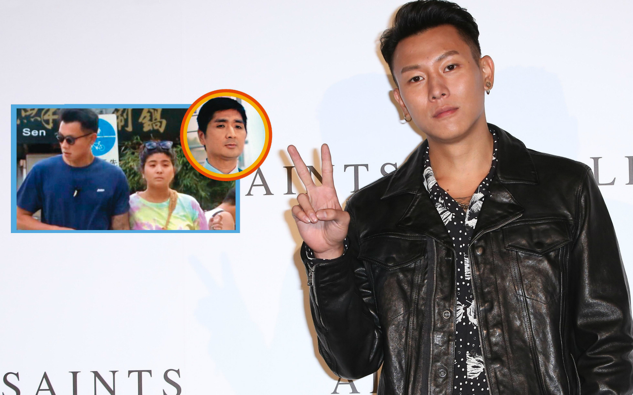 瘦子出席AllSaints皮衣慶典派對,再次霸氣發表護愛宣言。他身穿Brandt黑色皮夾克(NT$21,400)。