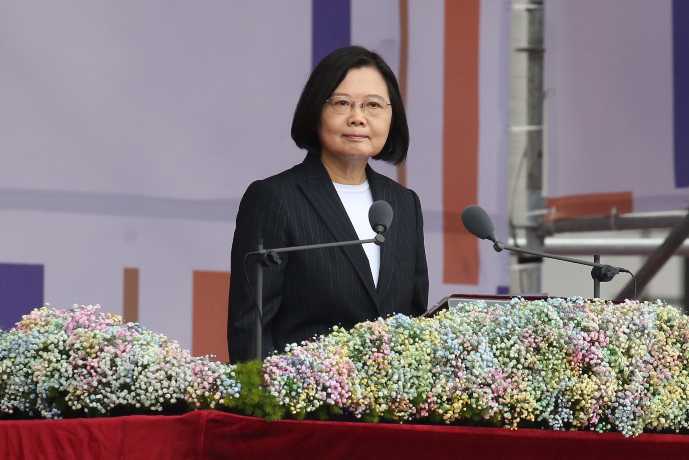 總統蔡英文今發表國慶演說。